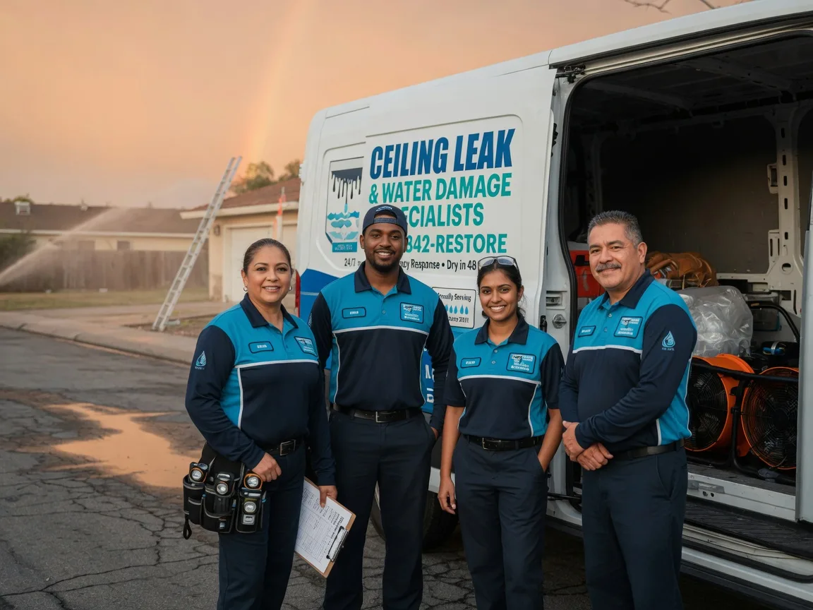Ceiling Leak Cleanup company in Harrold, TX